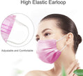 Pink Disposable Face Masks (50 Masks)